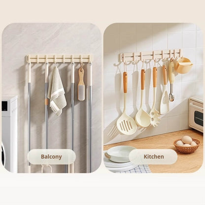 Nástěnný věšák s 8 háčky