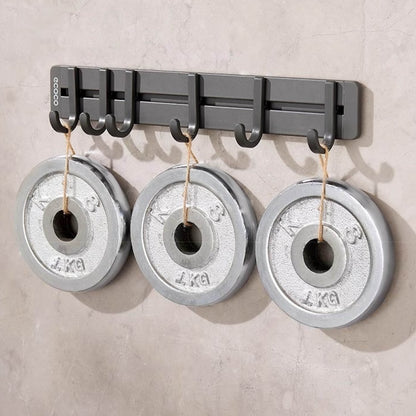 Nástěnný věšák s 8 háčky