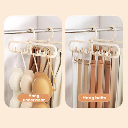 Sada 2 věšáku s 6 úchyty