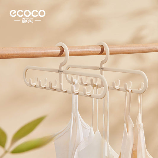 Sada 2 věšáku s 6 úchyty