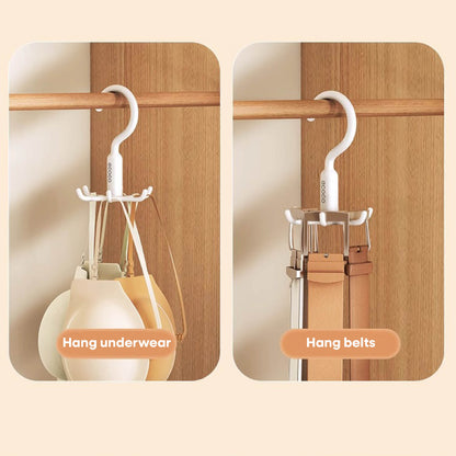 Sada 2 otočného věšáku s 6 rameny