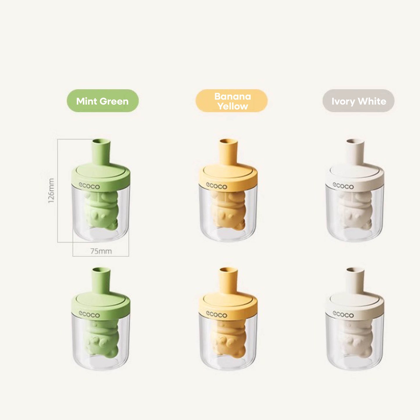 Formy na zmrzlinu – zvířátka