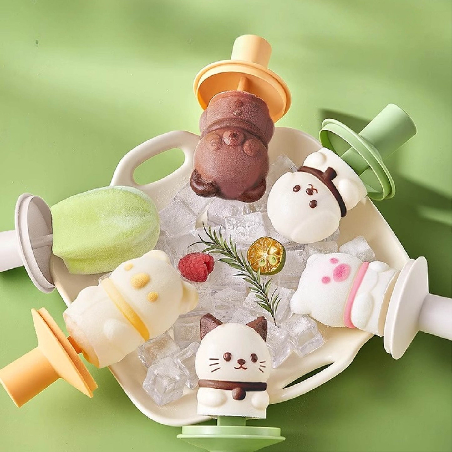 Formy na zmrzlinu – zvířátka