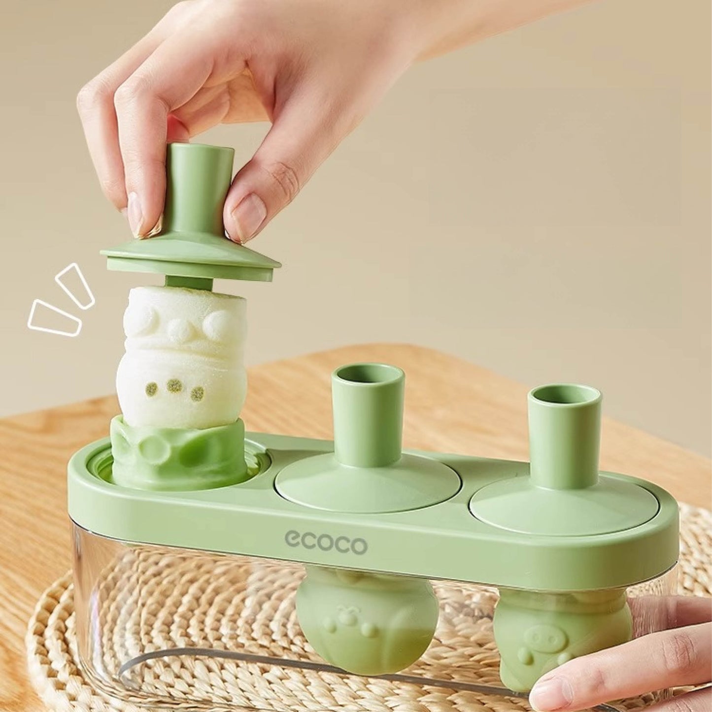 Formy na zmrzlinu – zvířátka