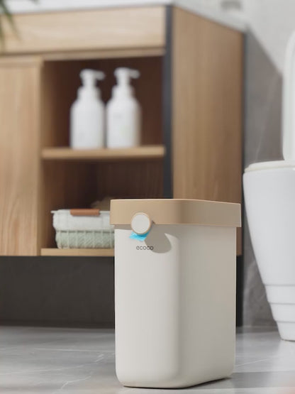 Úzký odpadkový koš bez víka (malý)