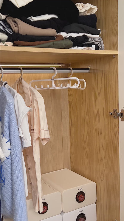 Sada 2 věšáku s 6 úchyty